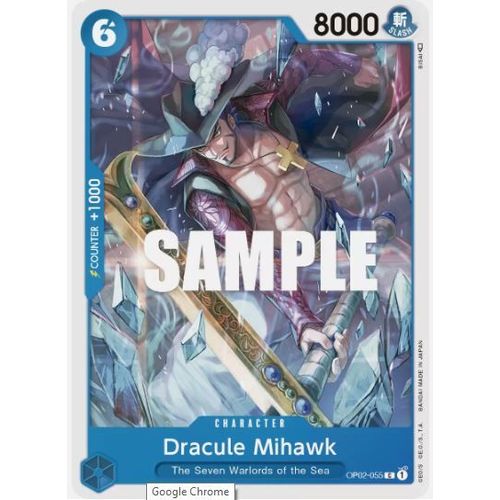 One Piece Dracule Mihawk Op02 055