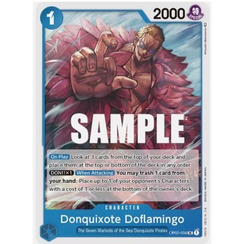 One Piece Donquixote Doflamingo Op02 056