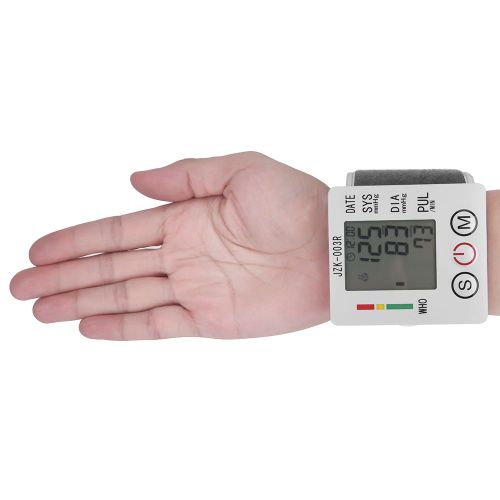 Tensiometre Numerique Au Poignet Jziki, Moniteur De Pouls, Hypertension Arterielle, Compteur De Rythme Cardiaque