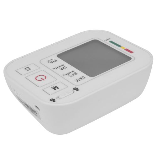 Tensiometre Numerique Au Bras Jziki, Moniteur De Frequence Cardiaque Et D'hypertension Arterielle Avec Commande Vocale