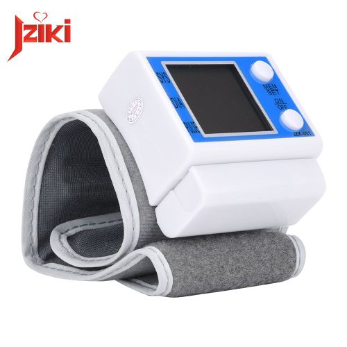 Tensiometre Numerique Au Poignet Jziki, Moniteur De Pouls, Hypertension Arterielle, Compteur De Rythme Cardiaque