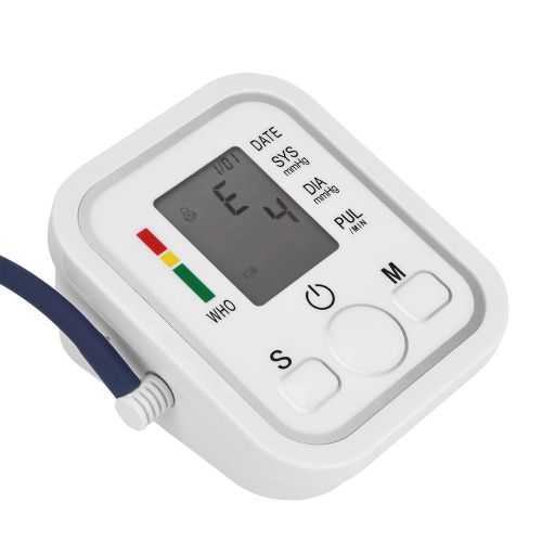 Tensiometre A Impulsion Vocale Numerique Jziki, Tensiometre A Bras, Hypertension Arterielle, Compteurs De Rythme Cardiaque