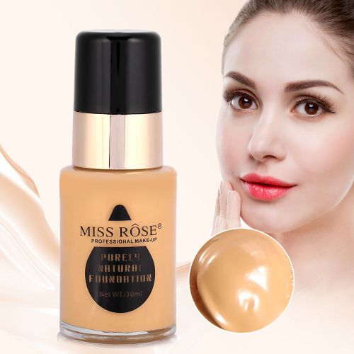 Fond De Teint Liquide Anti-Cernes Eclaircissant Miss Rose, 4# 