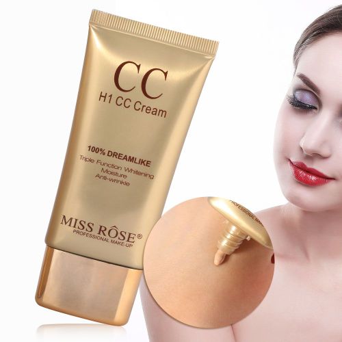 Miss Rose 45 Ml Cc Creme Maquillage Blanchissant Anti-Cernes Hydratant Visage Camouflage Cosmetique #3 