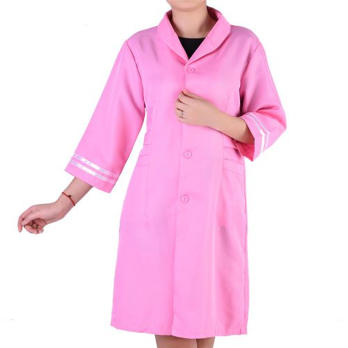 Tunique De Spa Pour Femmes, Uniforme De Massage Pour Salon De Beaute, Col Rabattu, Robe D'estheticienne, Taille L