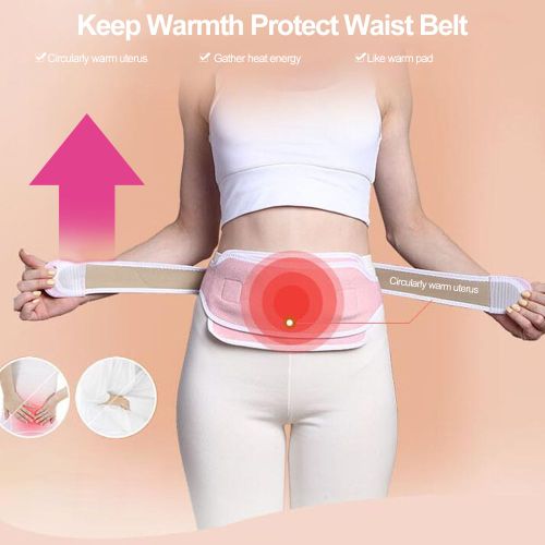 Ceinture De Massage Auto-Chauffante Pour Femme, Accessoire De Soutien Pour Le Ventre Et La Taille