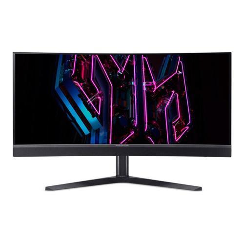 Acer Predator X34 Vbmiiphuzx - X Series - moniteur OLED - jeux - incurvé - 34" - 3440 x 1440 UWQHD @ 175 Hz - 1000 cd/m² - DisplayHDR 400 True Black - 0.03 ms - 2xHDMI, DisplayPort, USB-C -...