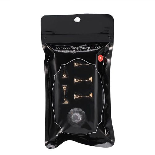 Support Magnetique Pour Faux Ongles, Base En Alliage, Presentoir Pour Nail Art, Cristal Spherique Colore 