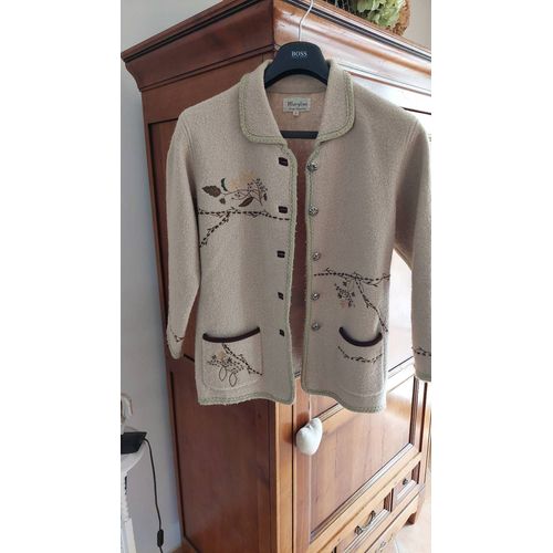 Très Belle Veste 100% Laine Femme