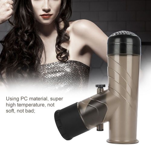 Seche-Cheveux, Rouleau Rotatif, Diffuseur De Boucles, Styler, Bonnet Coupe-Vent Facile, Meilleur Cadeau, Fournitures Pour La Maison, Noir