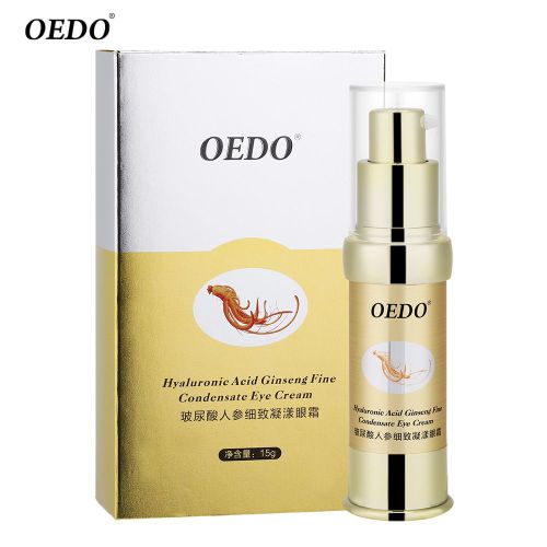 Creme Contour Des Yeux Au Ginseng Et A L'acide Hyaluronique, Creme Anti-Age Pour Les Yeux, Soin Anti-Rides, Essence Raffermissante 