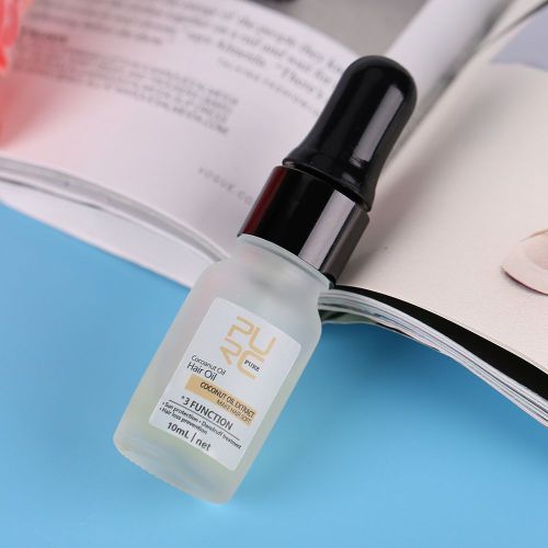 Huile D'essence De Noix De Coco Naturelle Cheveux Peau Soins Du Corps Lisser Hydrater Protection Uv Antipelliculaire 
