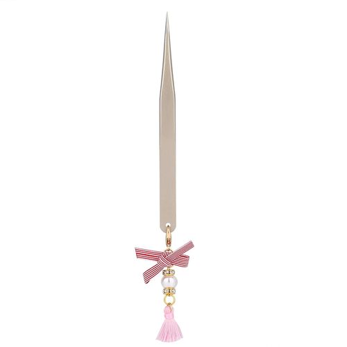 Pince A Epiler Pour Faux Cils En Acier Inoxydable Avec Pendentif En Forme De Noud Papillon #2 