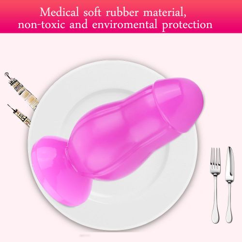 Grand Gode Doux Pour La Peau, Plug Anal, Fesses, Vagin, Masturbation, Massage, Sexe Gay, Jouets Erotiques, Violet