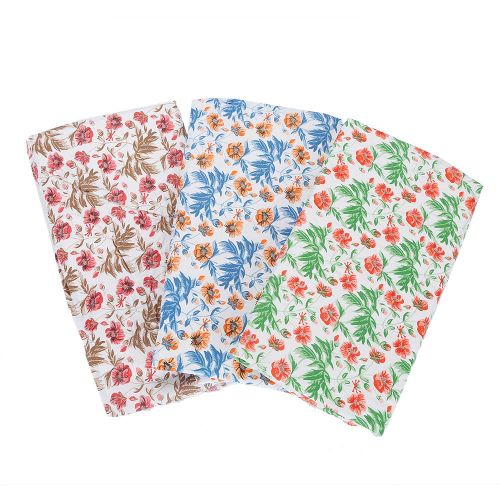 Lot De 3 Bonnets De Douche Et De Shampoing A Motif Floral, Protection Des Yeux Et Des Oreilles 