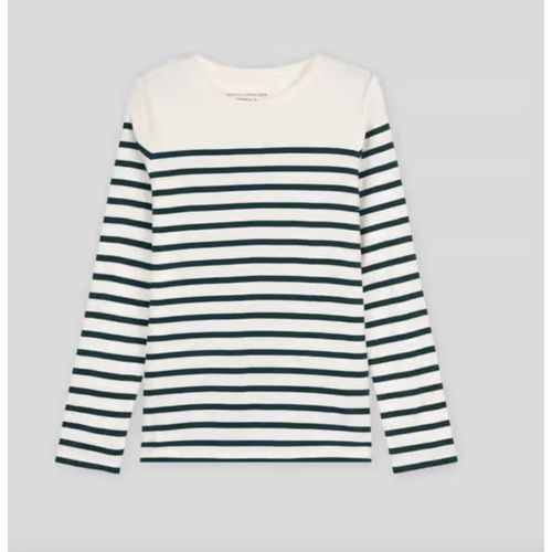 Marinière En Coton Bio Ecru (Monoprix Kids)