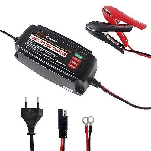 Kufung 4-Stage Smart Lead Acid Car Battery Charger 12v 5a.