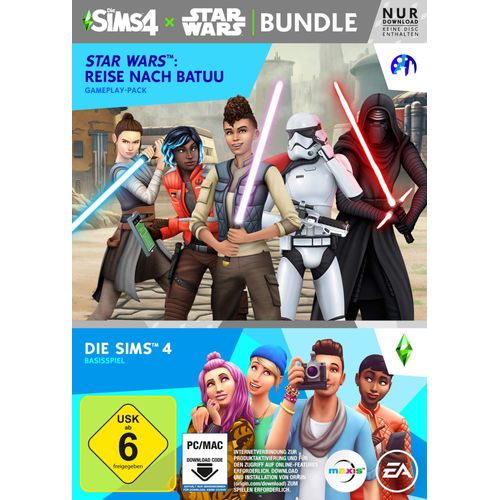 The Sims 4 Plus Star Wars Travel To Batuu-Bundle - Pc Code In A Box - Does Not Contain A Cd