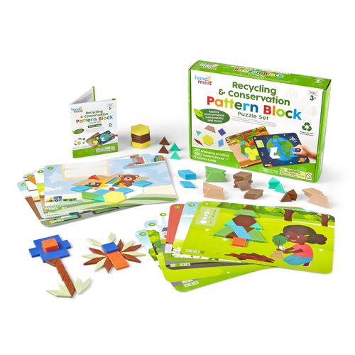 Kit De Puzzles De Formes En Plastiques Recyclage Et Conservation De Learning Resources Puzzle De Formes Tangrams Pour Enfants Jeu Avec Des Formes Formes Pour Les Tout-Petits Partir De 3