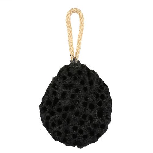 Eponge Douce De Beaute 4 Couleurs Pour Le Corps, Douche, Spa, Exfoliant, Nettoyant, Boule De Bain (Noir) 