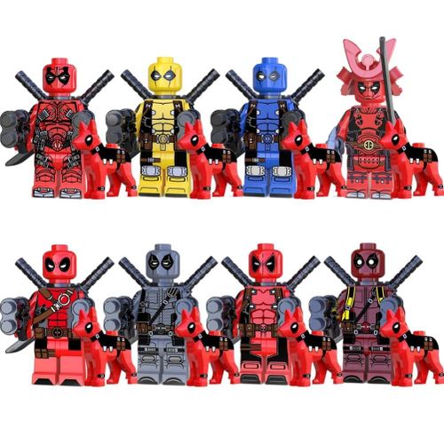 Ensemble De 8 Mini Figurines De Film, Blocs De Construction, Jouets De Collection, Figurines, Cadeaux De Fete, Fournitures, Cadeaux D'anniversaire