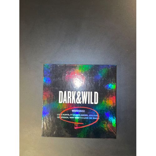 Kpop Album Bts Dark & Wild