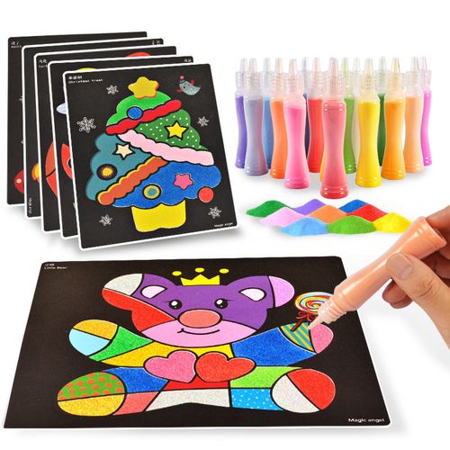 Ensemble De Papier A Dessin Pour Enfants, 18 Couleurs, 26 Feuilles, Pour Loisirs Creatifs, Peinture, Dessin, Jouets Educatifs Precoces