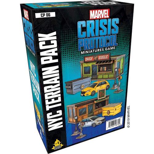 Atomic Mass Games Ffgmsg06 Marvel Crisis Protocole Nyc Terrain Expansion Couleurs Mixtes