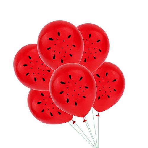 Decorations de fete pasteque, kit de ballons, ballons en latex pasteque pour fete d'ete, mariage, baby shower, anniversaire