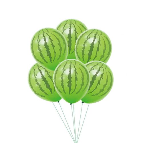 Decorations de fete pasteque, kit de ballons, ballons en latex pasteque pour fete d'ete, mariage, baby shower, anniversaire