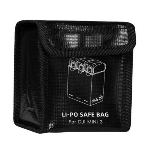 Sac De Batterie Compatible Avec Le Drone Dji Mini 3 Pro, Ignifuge Et Antideflagrant, Housse De Protection Pour Batterie, Sac De Protection De Charge-Qhfen