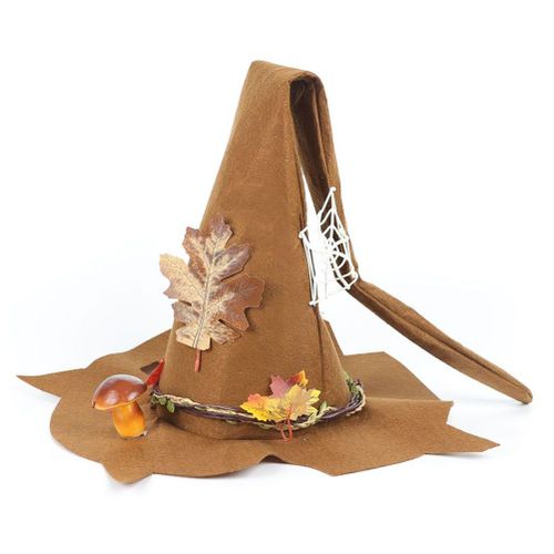 Chapeau De Sorciere D'halloween En Feutre, Accessoire De Deguisement Pour Fete D'halloween, Mascarade, Cosplay, Decoration De Fete