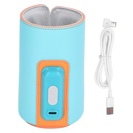 Chauffe-Biberon Portable Multifonction, 5 Vitesses, Temperature Reglable, 18 W