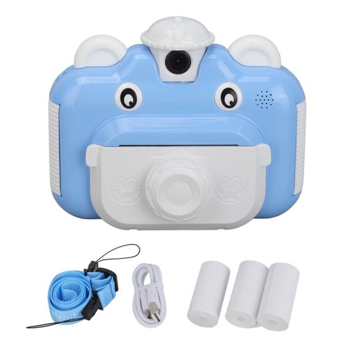 Appareil photo numerique pour enfants, haute resolution, impression rapide, enregistrement video, jouet pour enfants, avec ecran tactile de 2,4 pouces