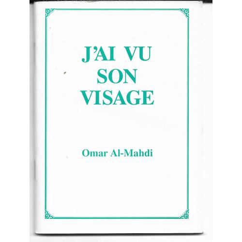 J'ai Vu Son Visage, Omar Al-Mahdi, Introduction De Sheik Abdullah, Centre International, Luynes, 1996