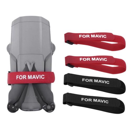 Lot De 4 Supports D'helice, Stabilisateurs D'helice, Protecteurs Avec Fermeture Auto-Agrippante, Protege-Lame Compatible Avec Le Drone Dji Mini 3 Pro-Qhfen