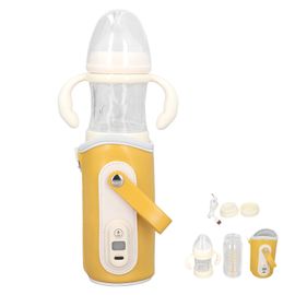 Chauffe-Biberon Portable A Temperature Reglable Avec Boite A Lait En Poudre