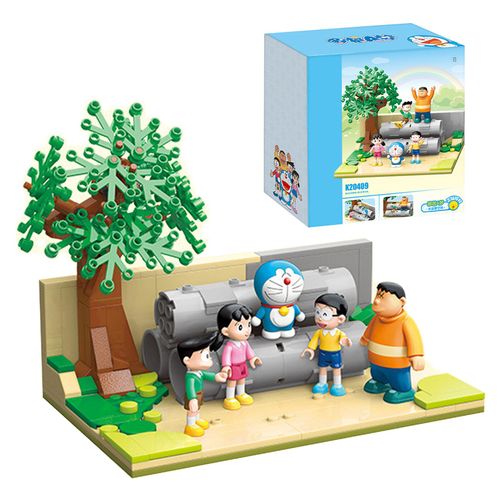 Blocs De Construction, Personnages De Dessins Animes Mignons, Decoration De Bureau Innovante, Jouets Pour Enfants, Blocs De Construction De Type 1