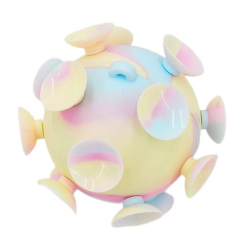 Jouet a ventouse 3D en silicone, sensoriel, anti-stress, amusant, ideal pour les fetes d'anniversaire, les voyages, pour enfants et adultes