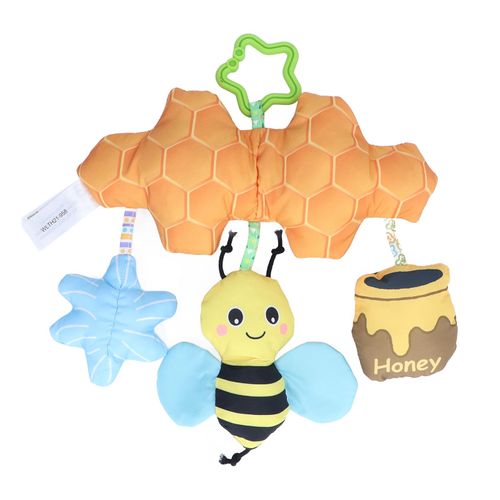 Jouet Suspendu Pour Lit De Bebe, Voiture Suspendue, Style Abeille, Jouet Pour Poussette Pour Bebe Avec Musique Et Clochette Pour Garcons Et Filles
