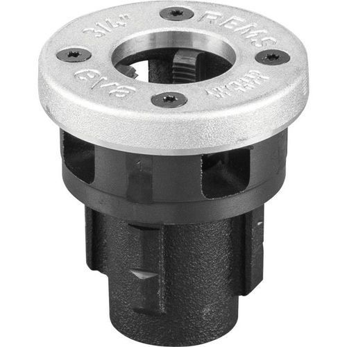 Tête de coupe à changement rapideR 3/4 Rems Filetage de tube R conique à droite ISO 7-1. EN 10226 Rems