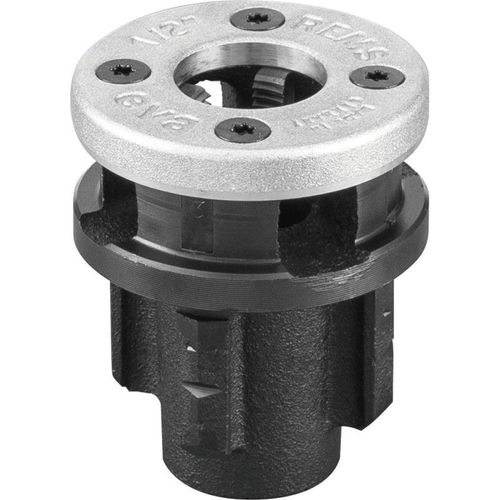 Tête de coupe à changement rapideR 1/2 Rems Filetage de tube R conique à droite ISO 7-1. EN 10226 Rems