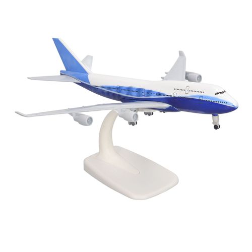 Modele d'avion de ligne en alliage, simulation exquise, moule sous pression, jouet decoratif, 7,9 pouces