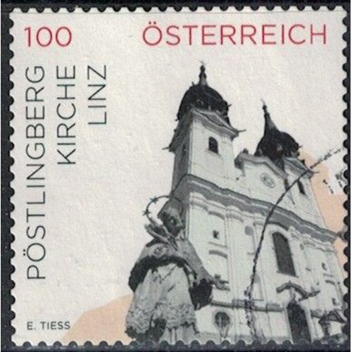 Autriche 2015 Oblitéré Used Church Eglise Pöstlingberg Linz Y&t At 3019 Su