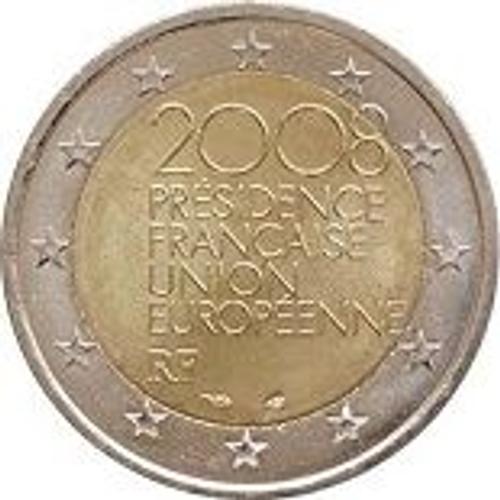 France 2 Euro 2008 Commémorative (Présidence Conseil De L'ue) Neuf Unc De Rouleau+++