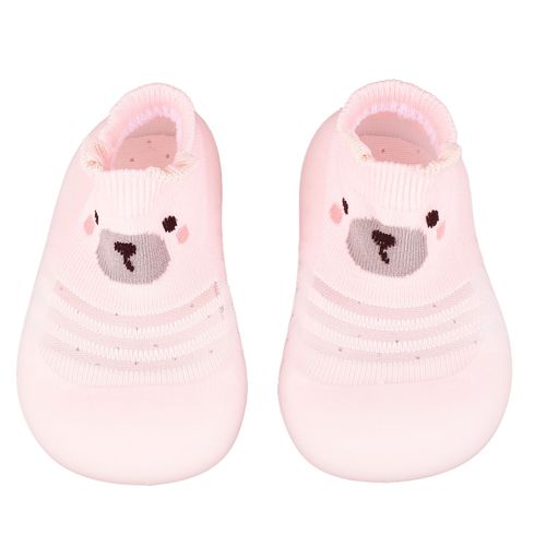 Chaussons Bebe Antiderapants, Confortables, Doux, Tendance, Decontractes, Chaussures De Marche Pour Bebe, Roses
