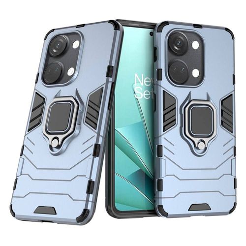 Coque Pour Oneplus Nord 3 5g - Housse Etui Rigide Anti Choc + Film Ecran - Bleu Fonce
