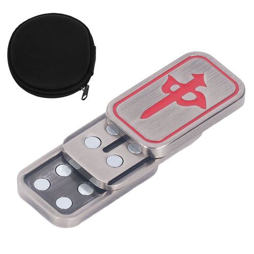Jouet coulissant a pousser en metal pour adultes, decompression, soulagement de l'anxiete, Mahjong