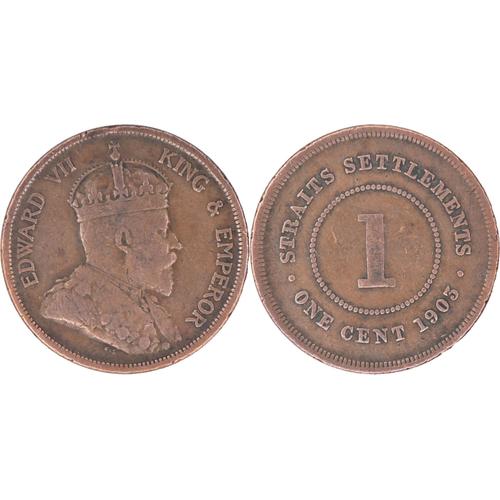 Malaisie - Straits Settlements - 1903 - 1 Cent - Edouard Vii - 17-120