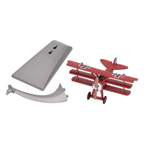 Modele d'avion de chasse moule sous pression 1:72, simulation decorative, ornements, alliage, jouet, rouge